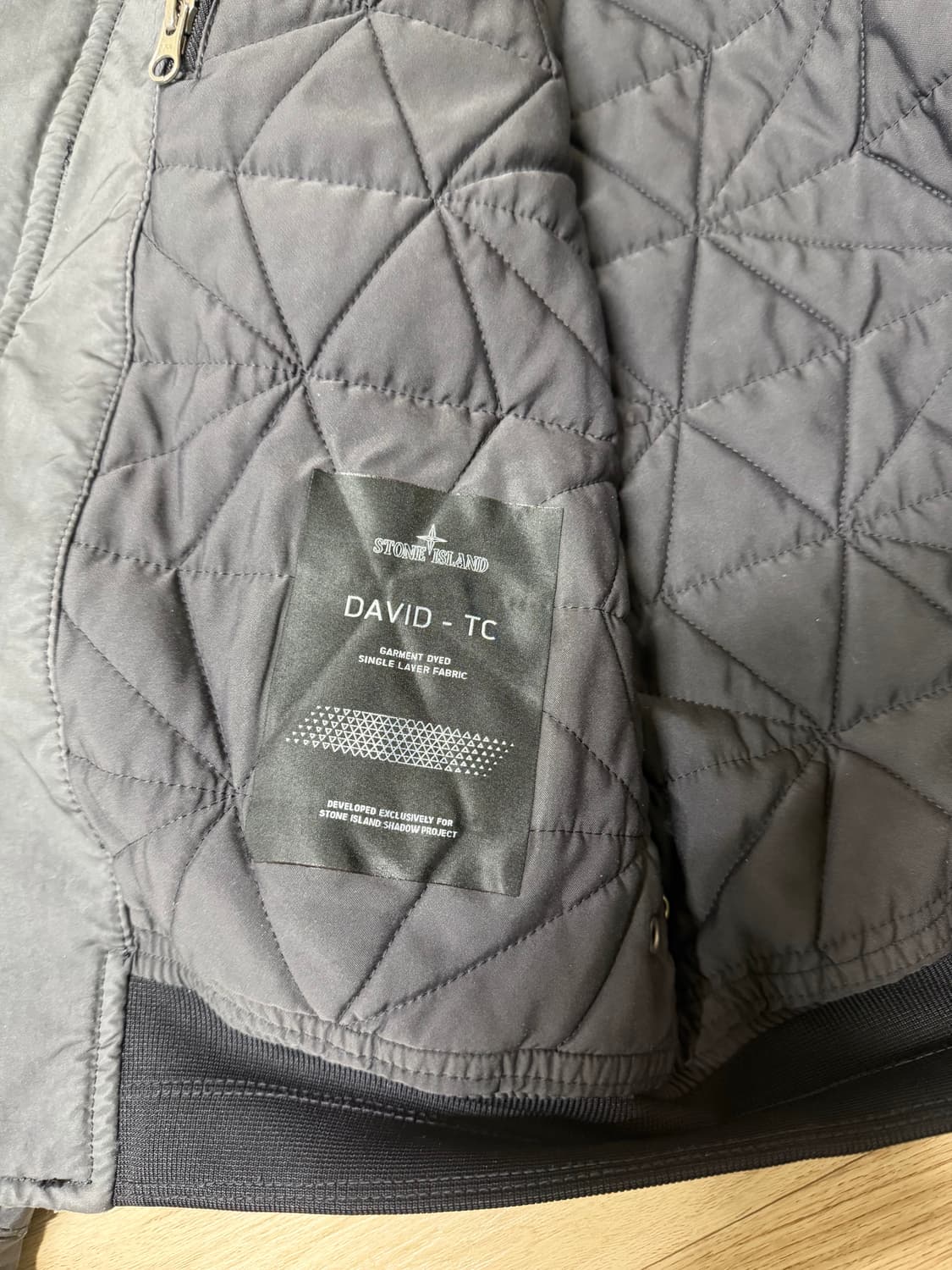 스톤 아일랜드 쉐도우 프로젝트 다비드-TC 봄버 재킷 L 상품이미지3