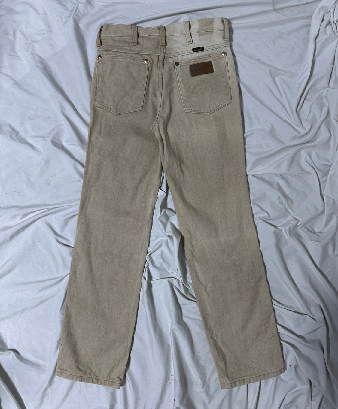 90s 랭글러 카우보이컷 슬림핏 데님팬츠 936tan 상품이미지2