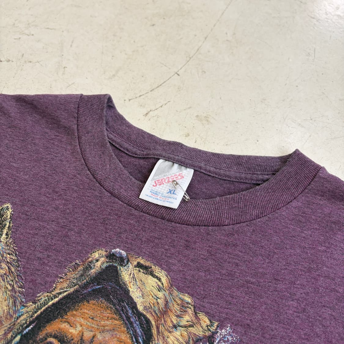 90s USA Native American 빈티지 반팔티 XL 상품이미지6
