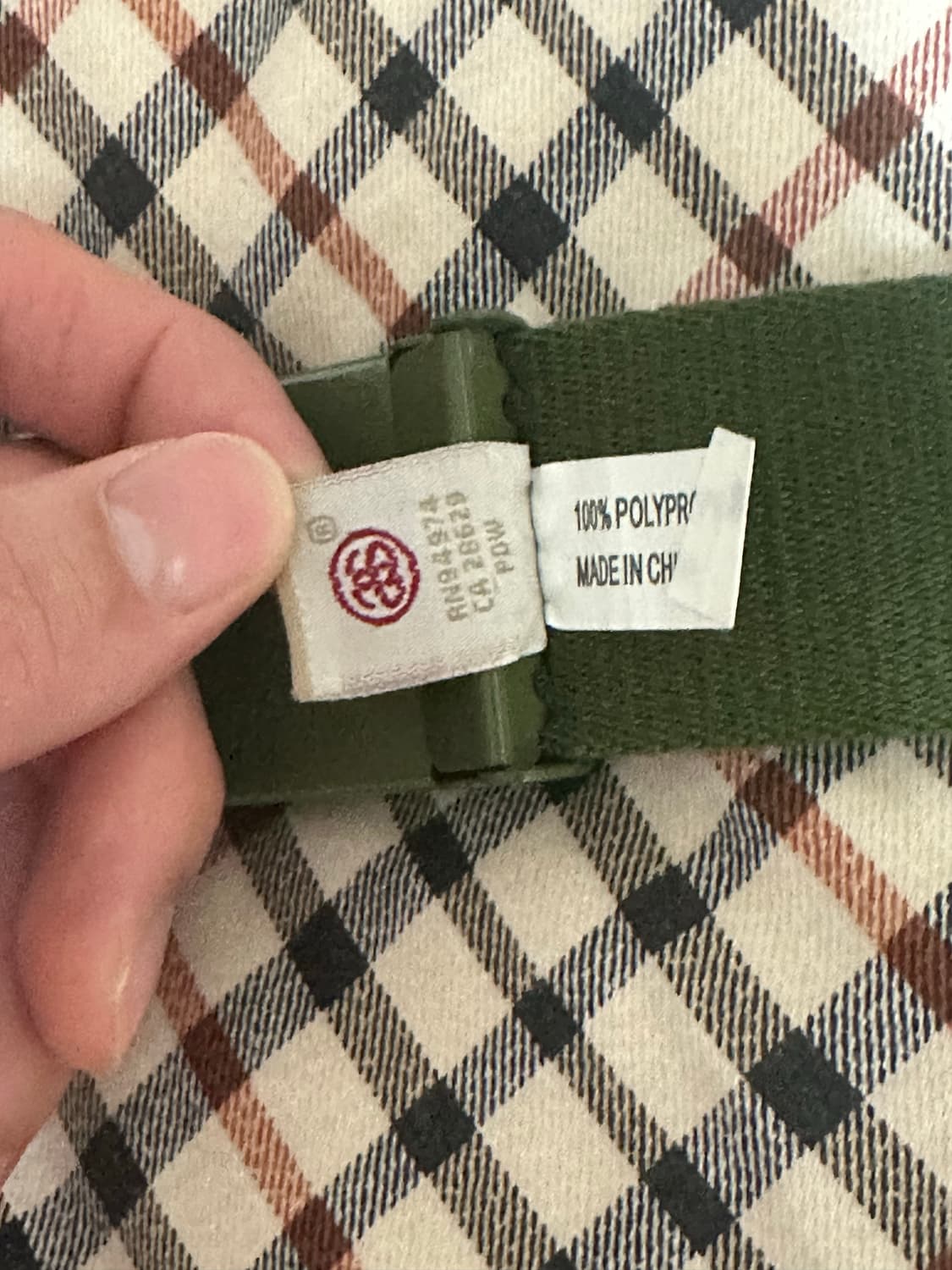 00s 스투시 벨트 카키 상품이미지3