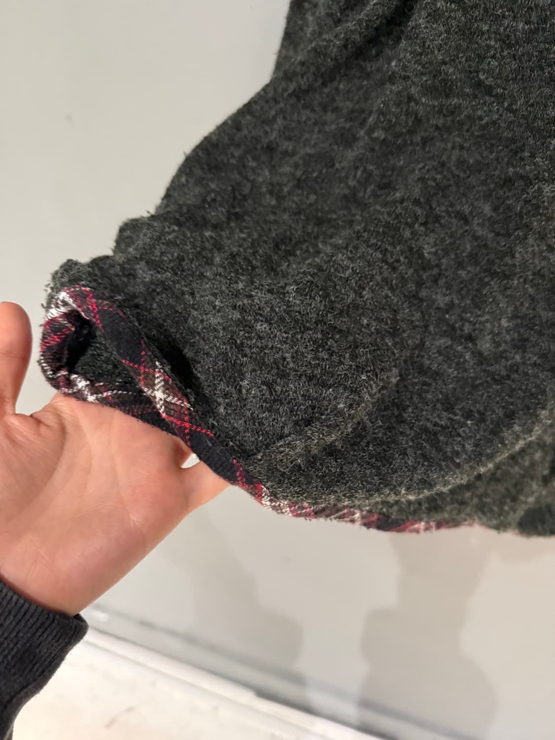 kawaii button point knit sleeve 상품이미지8