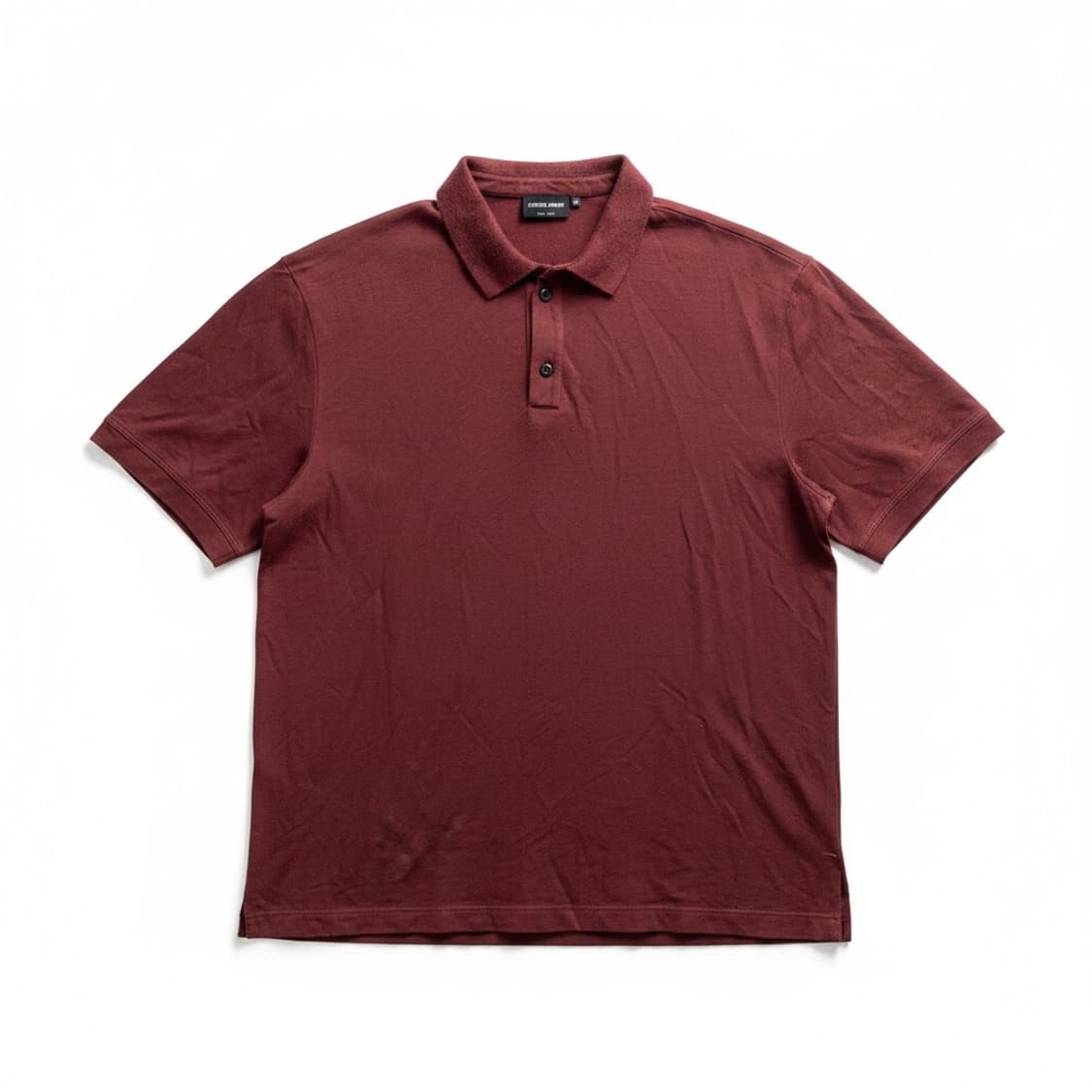 조르지오 아르마니 버건디 폴로반팔티 58 상품이미지1