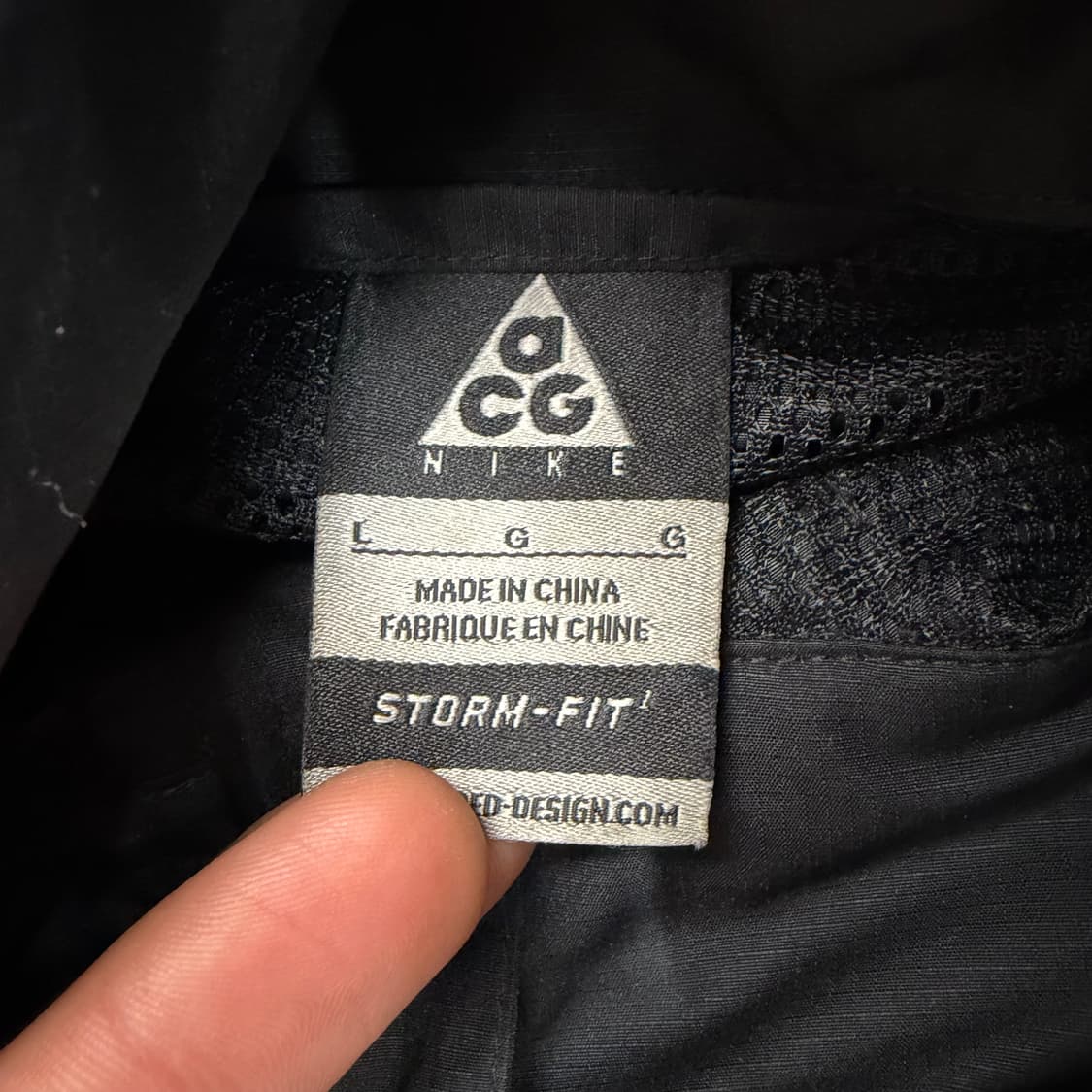 00s 나이키 ACG 스톰핏 블랙 바람막이 L 상품이미지7