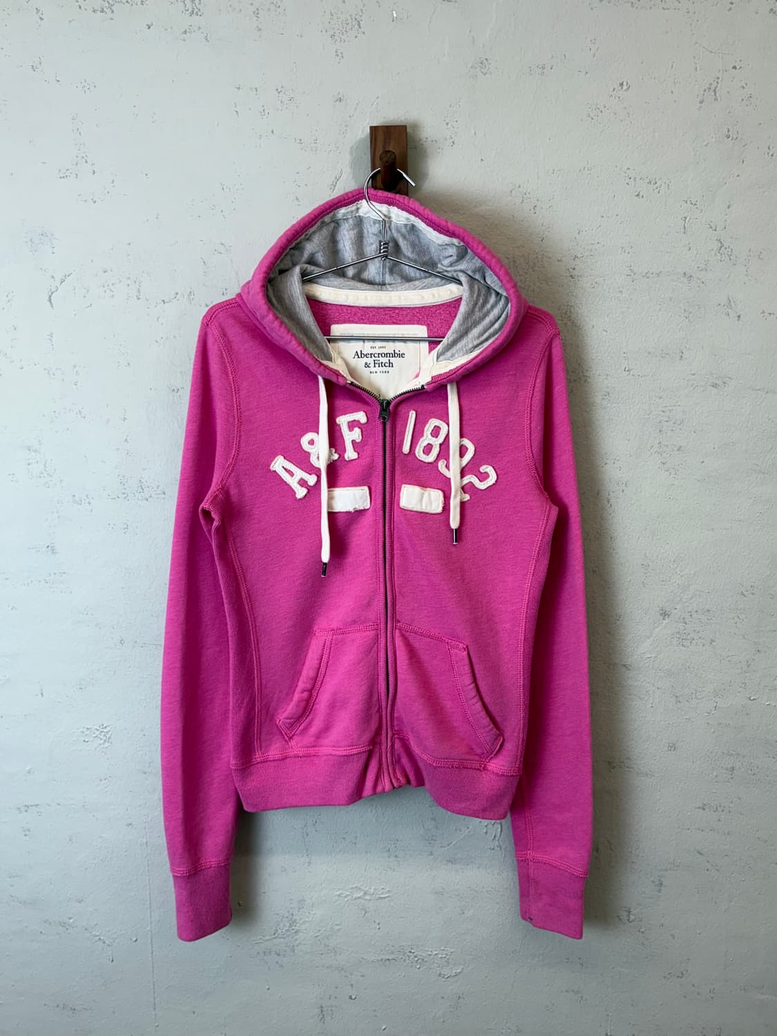 아베크롬비 빈티지 y2k 핑크 후드집업 상품이미지1