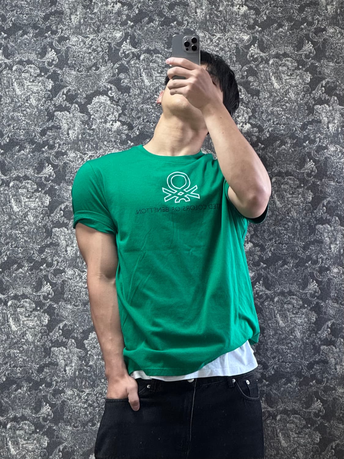 jnited colors of benetton 베네통 프린팅 반팔 상품이미지1