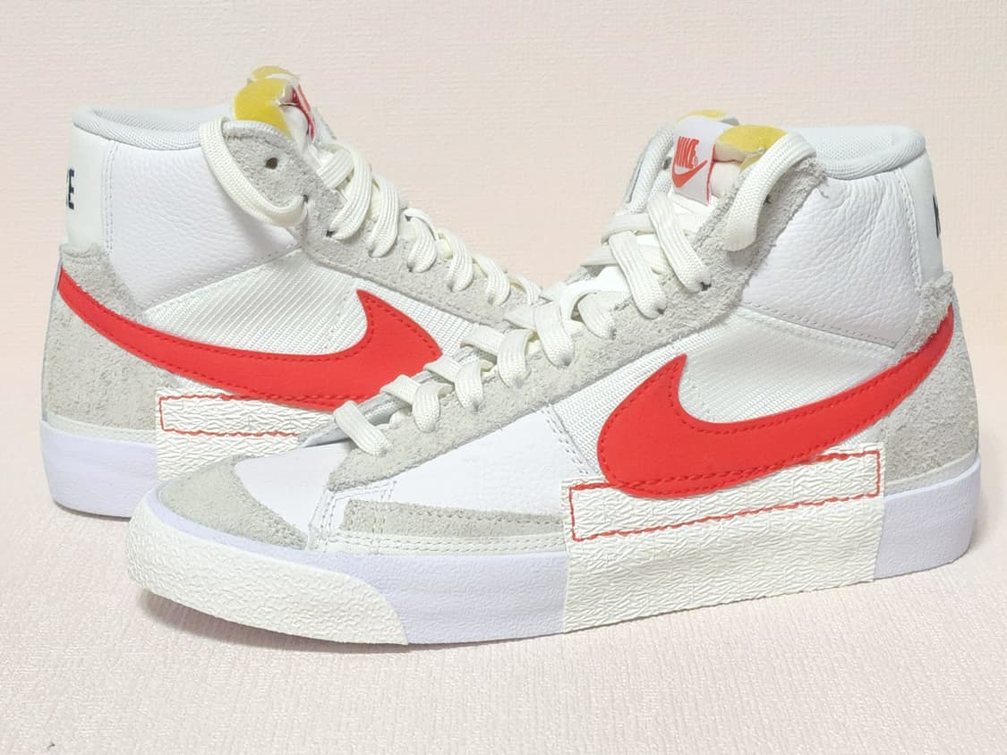 나이키 블레이저 미드 77 화이트/레드 255mm (새상품) 상품이미지1