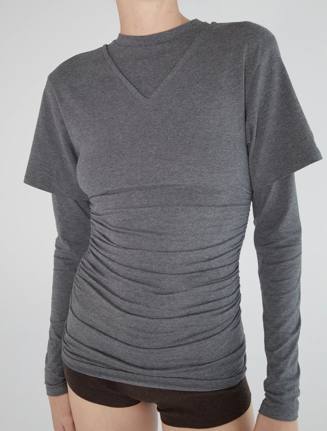 (XS,S,M) 팔로마울 no2646 Tintin 레이어드 탑 상품이미지1