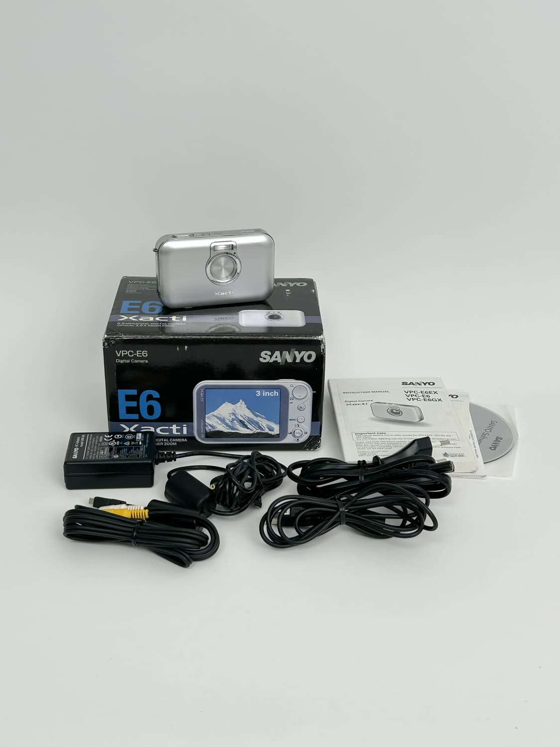 뽀용뽀용!) 산요 작티 e6 Xacti 빈티지 디카 상품이미지2
