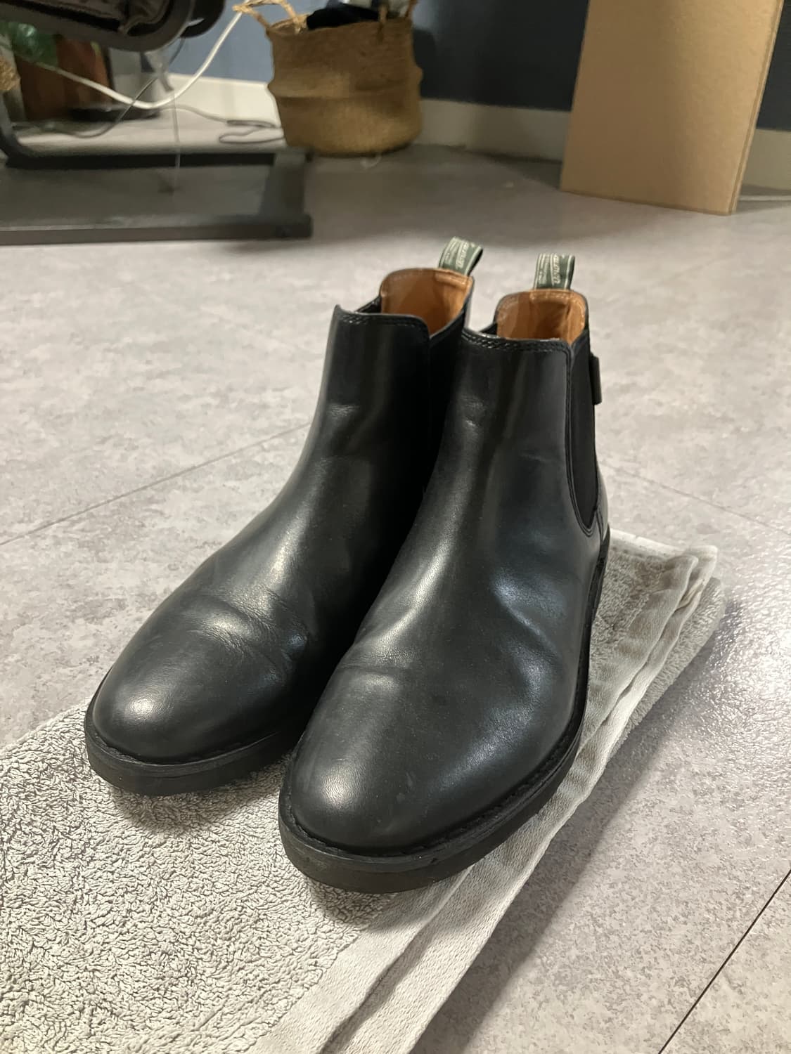 폴로 랄프로렌 첼시 부츠 블랙 255 상품이미지1