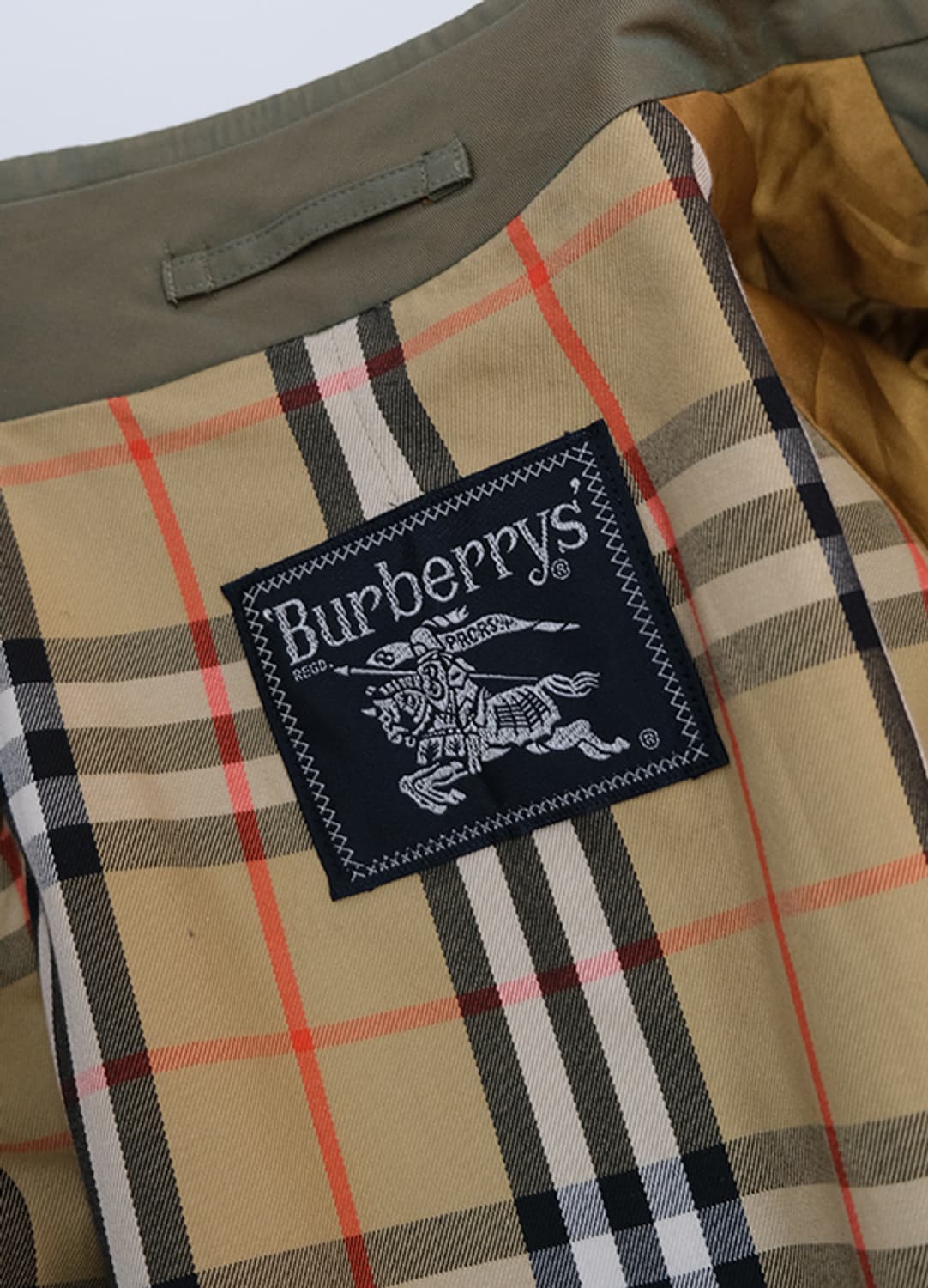 올드 버버리 싱글 코트 상품이미지6