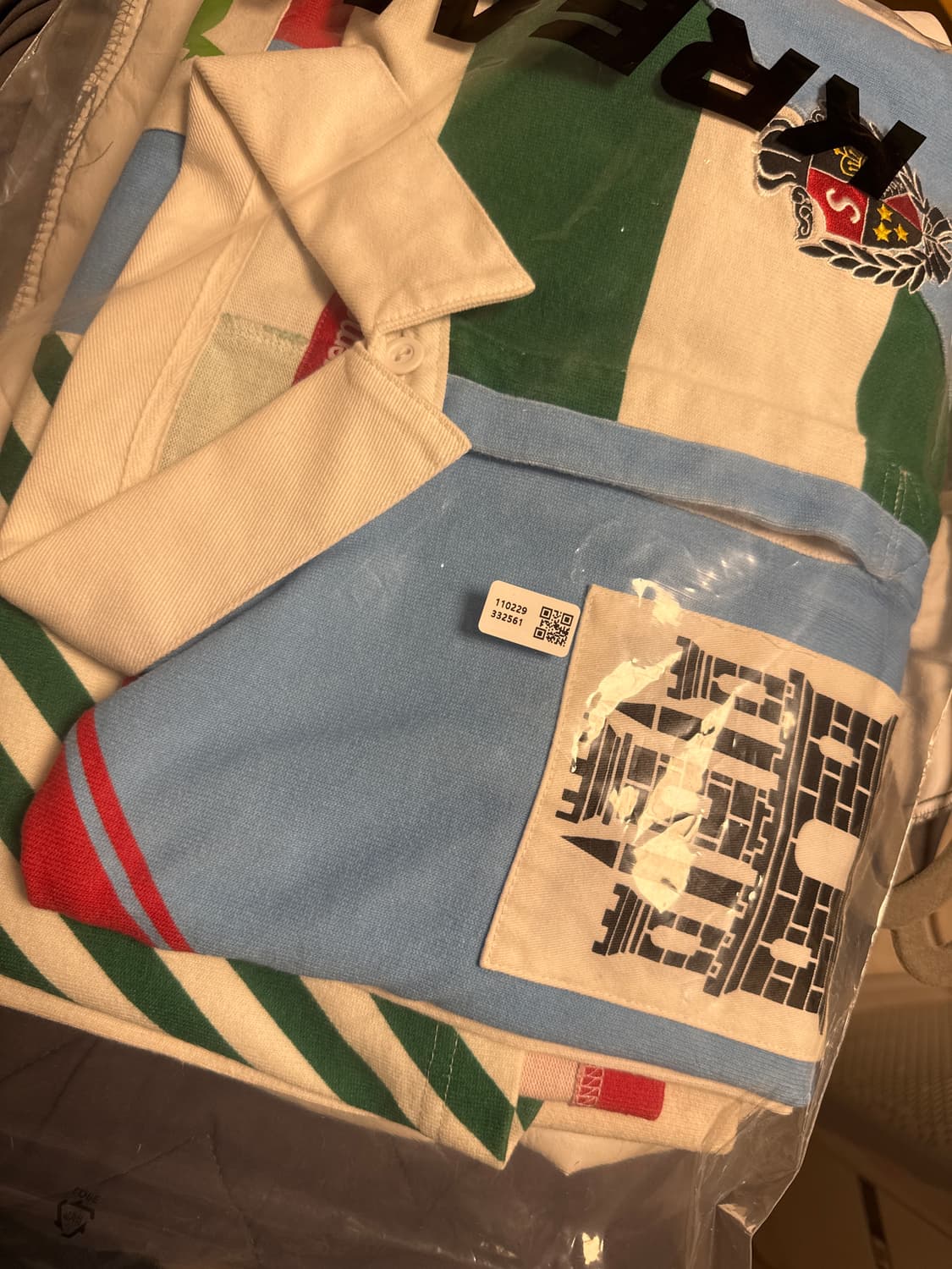 슈프림 로즈 럭비티 일괄판매 상품이미지1