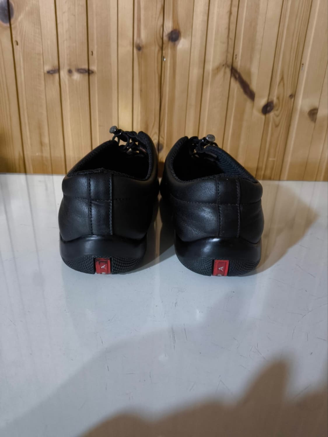 255mm 프라다 레더 스니커즈 상품이미지8