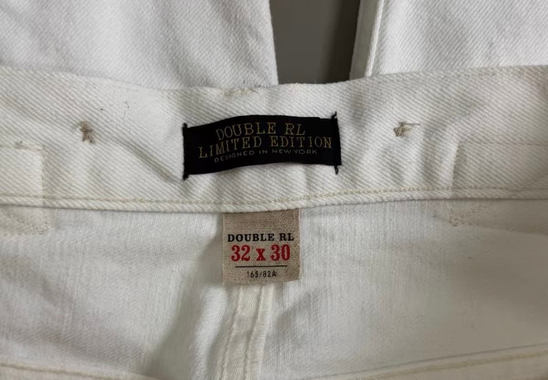 rrl 빈파포 리미티드 화이트진 32/30 상품이미지4