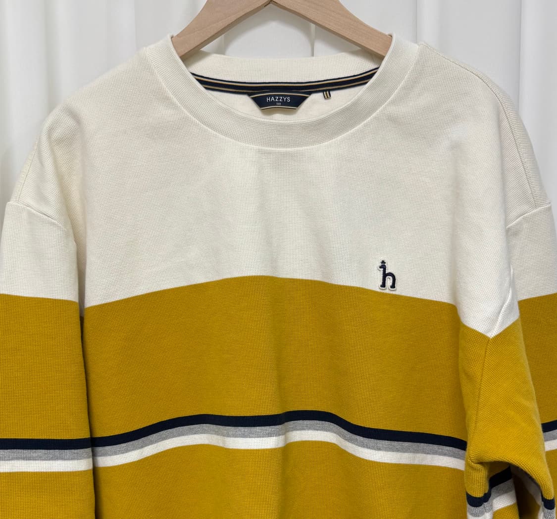 헤지스 컬러 블럭 맨투맨 110 상품이미지3