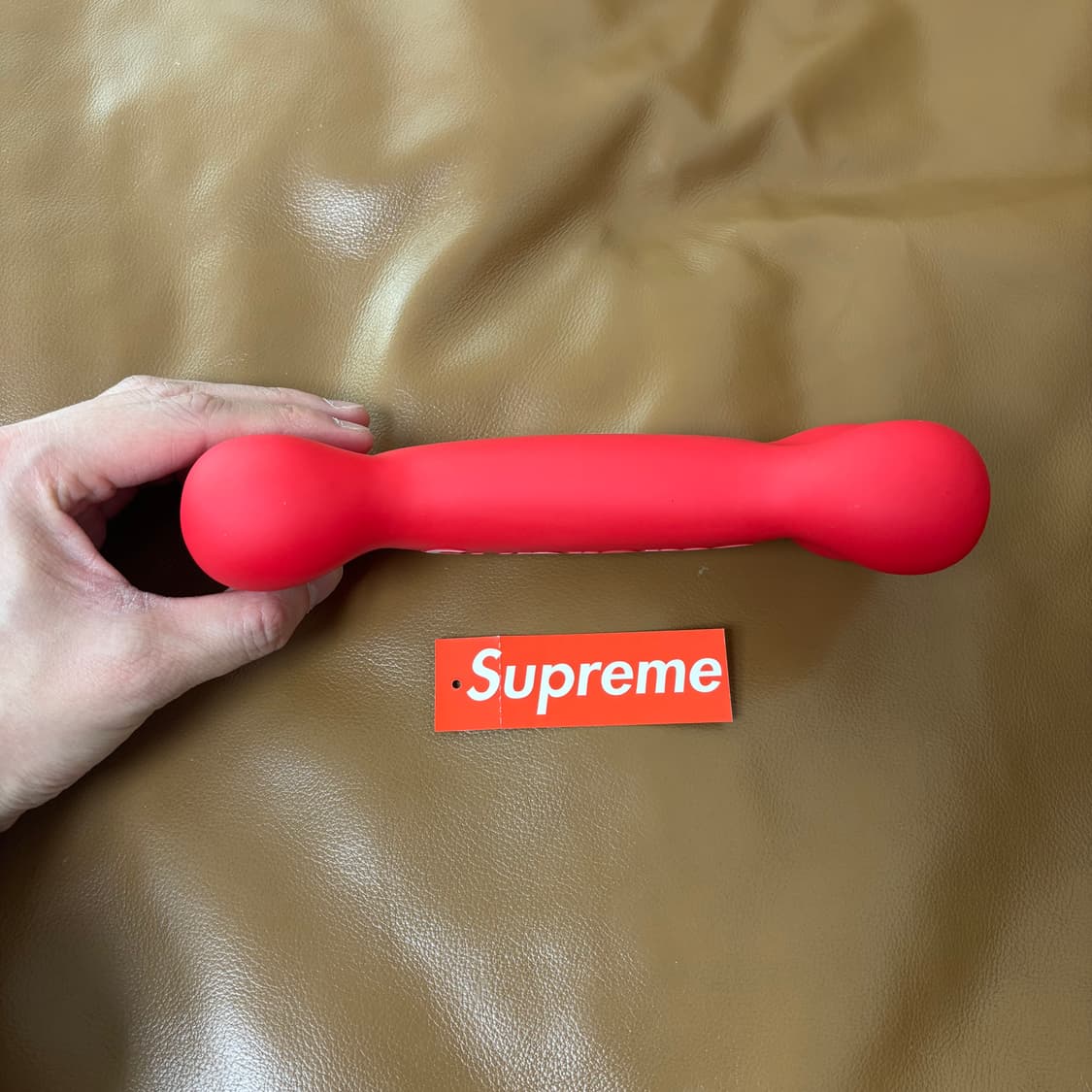 슈프림 도그 본 레드 21FW 상품이미지6