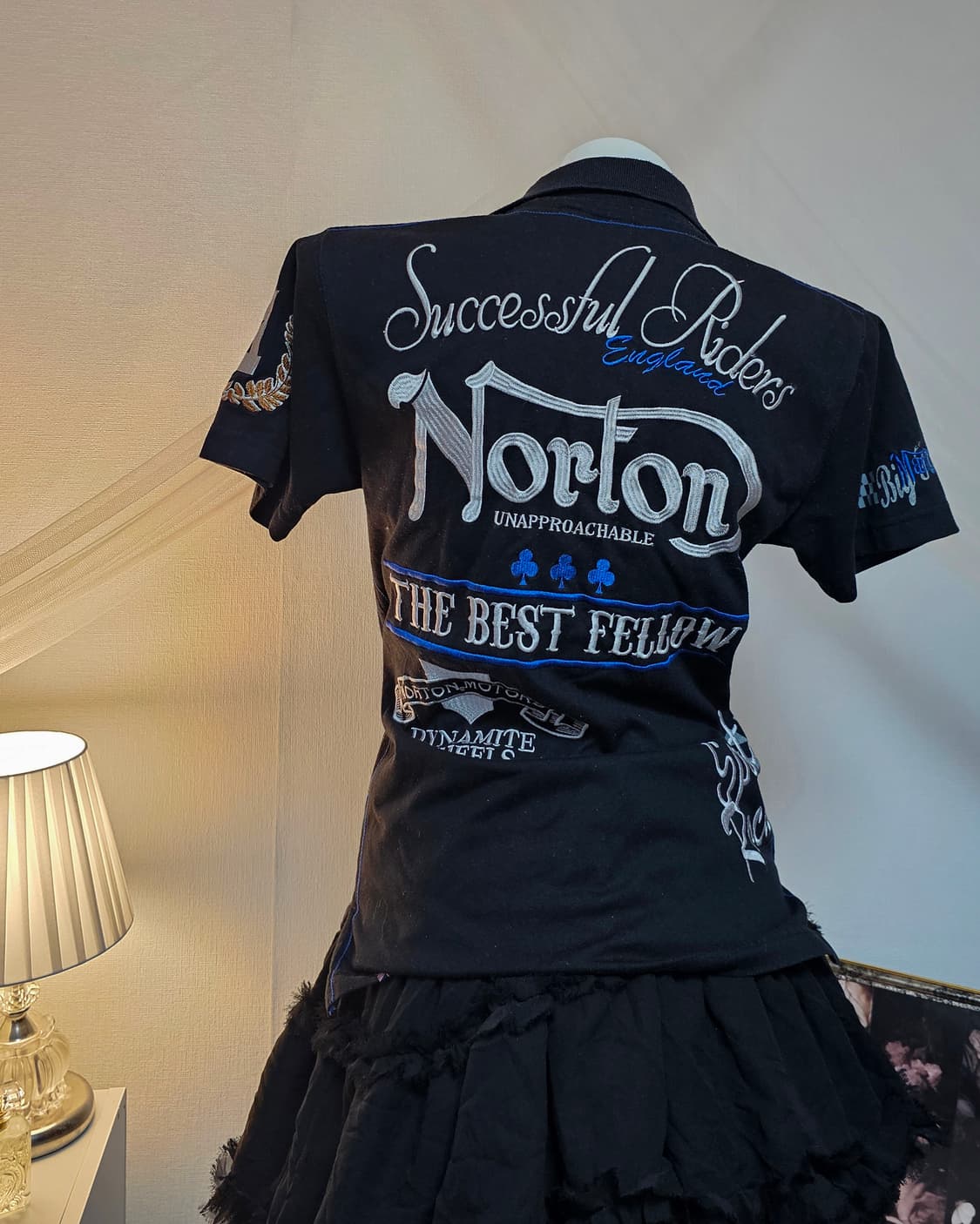 Punk lettering top 상품이미지3
