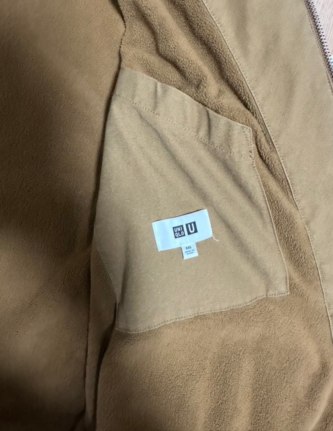 유니클로U 후드집업블루종 XXL 칼하트느낌 상품이미지2