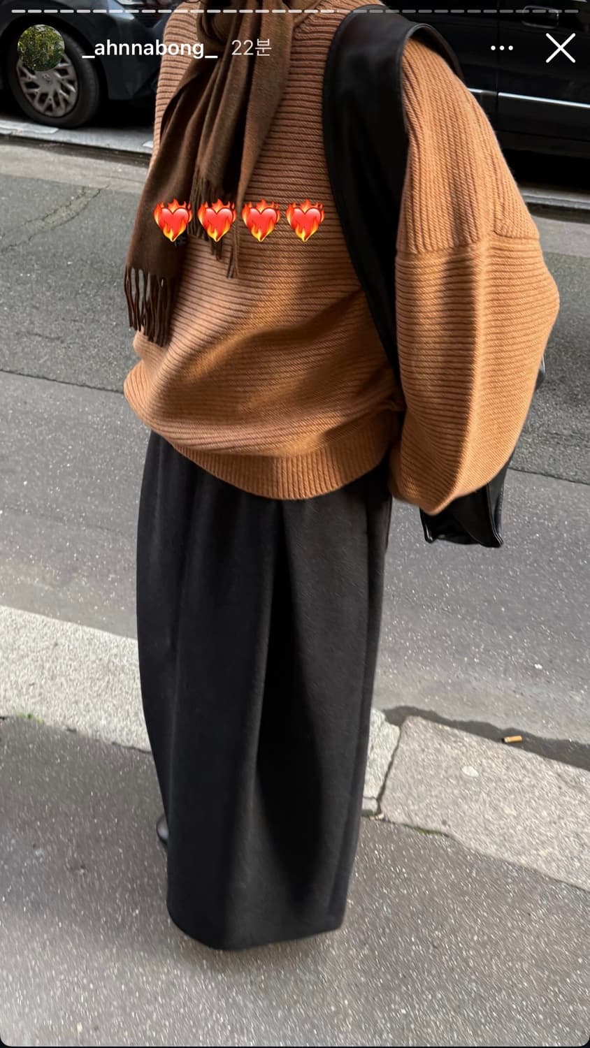 에토스 커비 슬리브 니트 상품이미지1