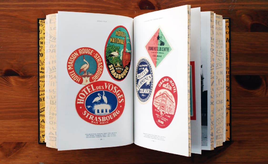 단종미개봉 / 루이비통 월드투어 빈티지 호텔라벨 컬렉션북 상품이미지4