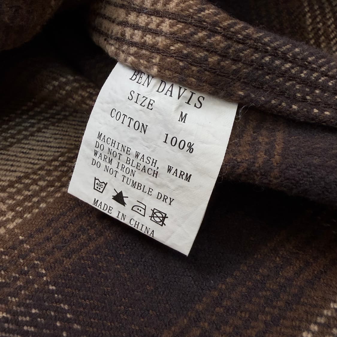 BENDAVIS 벤데이비스 옴브레 헤비플란넬 체크셔츠  상품이미지5