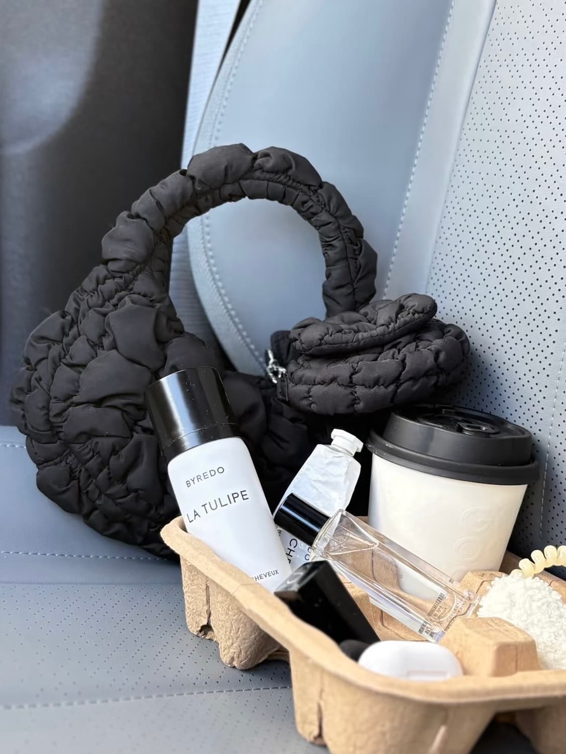 (택새상품) Cos 코스 퀼티드 미니 구름백 미니백 상품이미지3