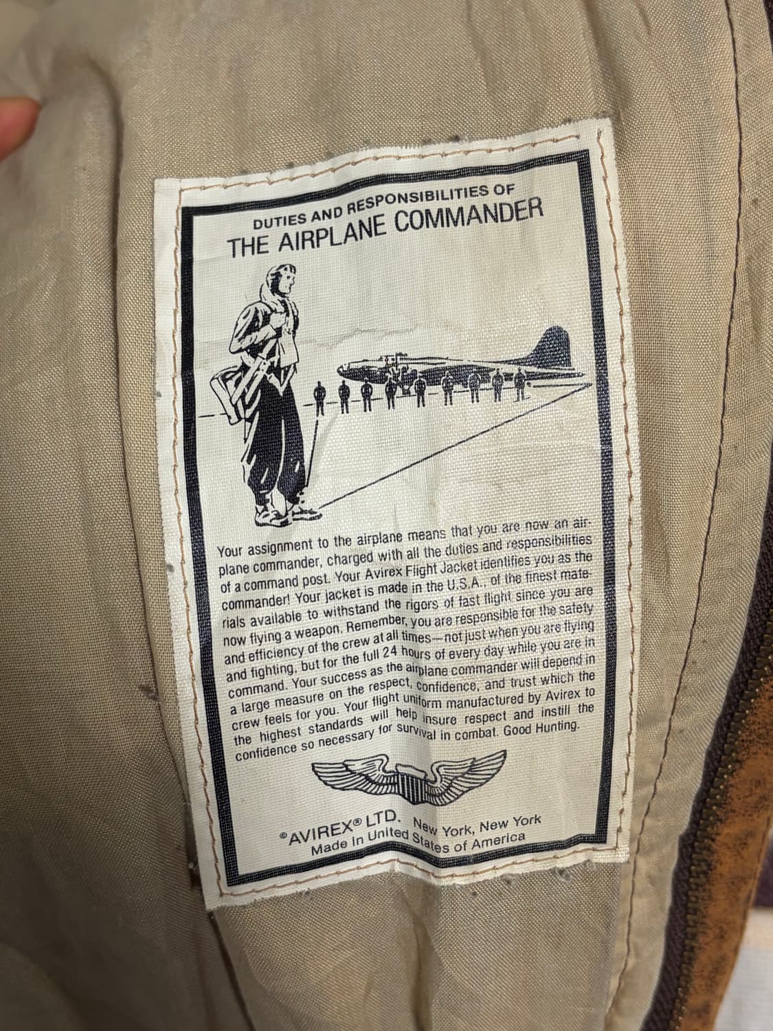 80~90S USA 아비렉스 A2 자켓  상품이미지8