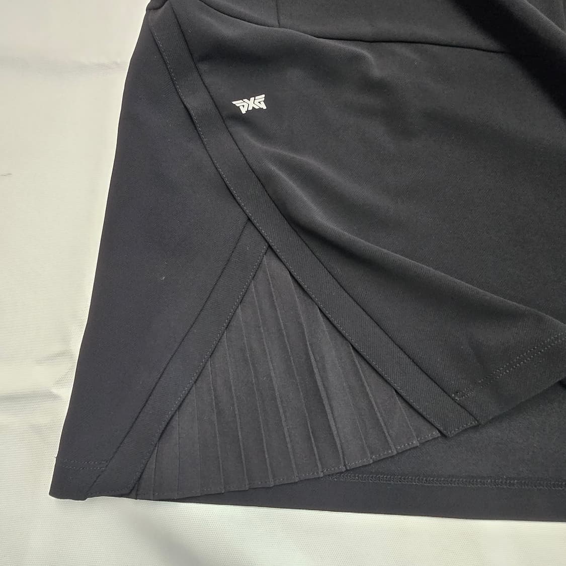 0830 PXG 블랙 플리츠 민소매 골프 원피스s 상품이미지3