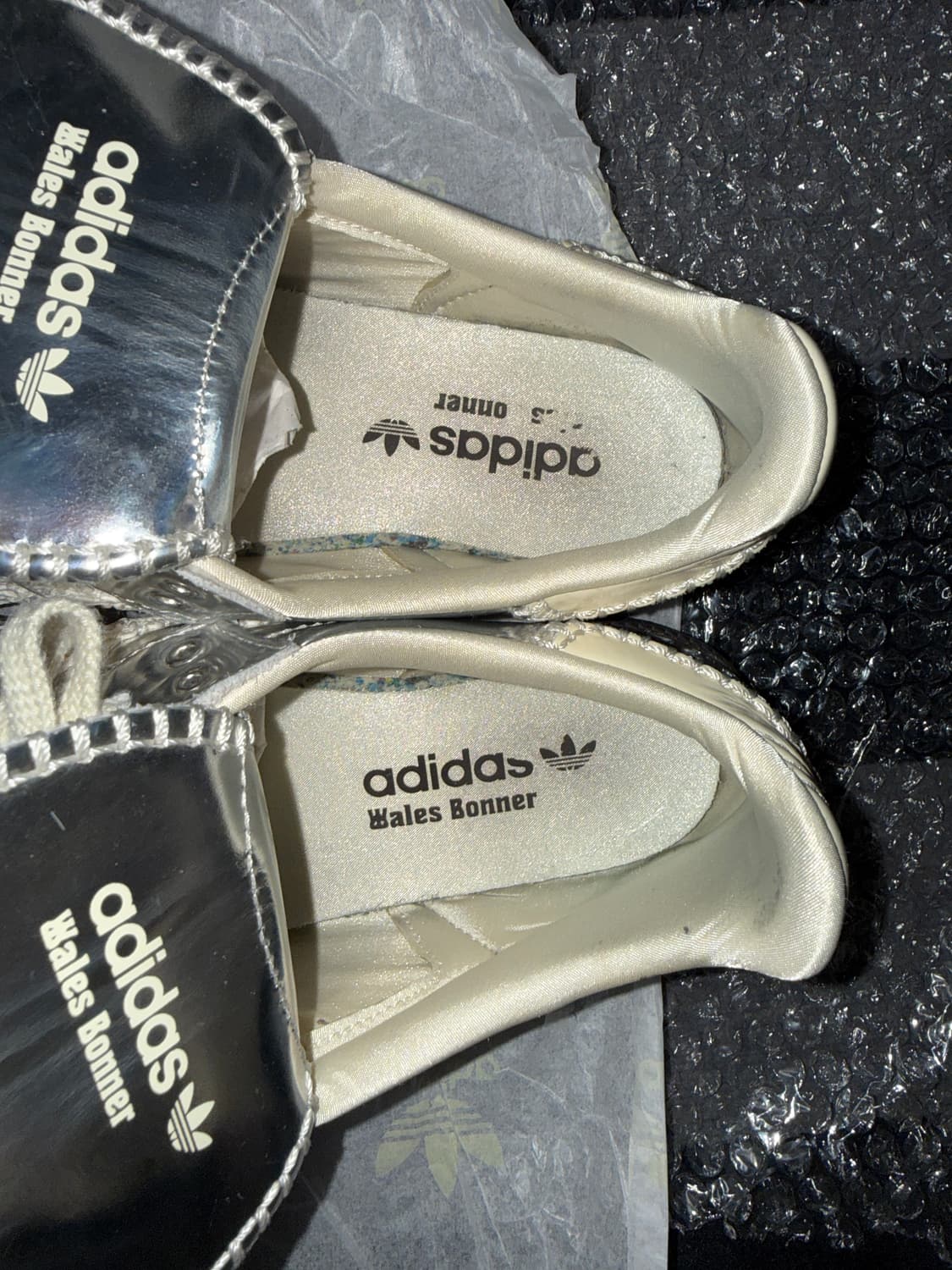 아디다스 웨일즈보너 삼바 실버 메탈릭 265 상품이미지5