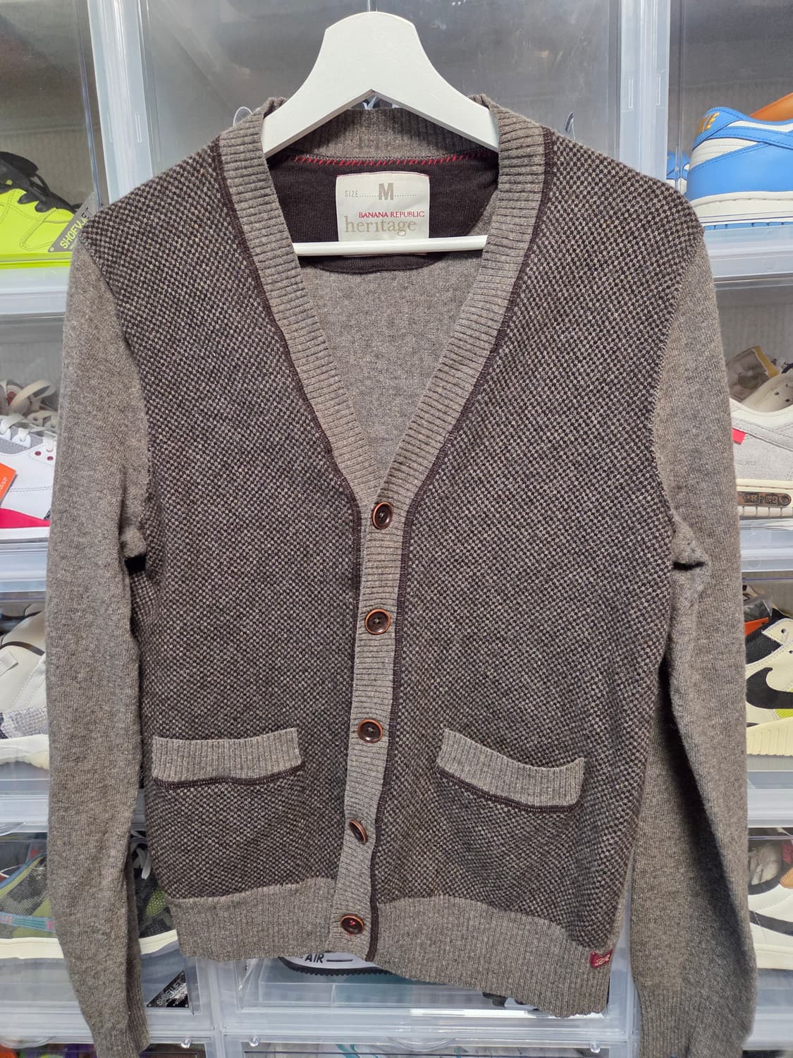 바나나리퍼블릭 헤리티지 가디건M 상품이미지3
