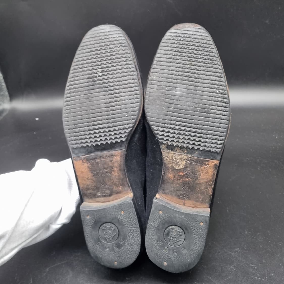 에르메네질도제냐 스웨이드로퍼 8.5 275 상품이미지3