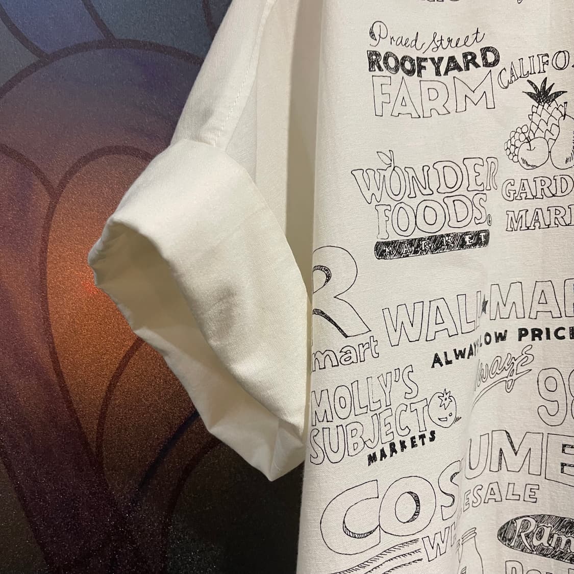 rivet&surge 화이트나염 1/2셔츠  상품이미지6