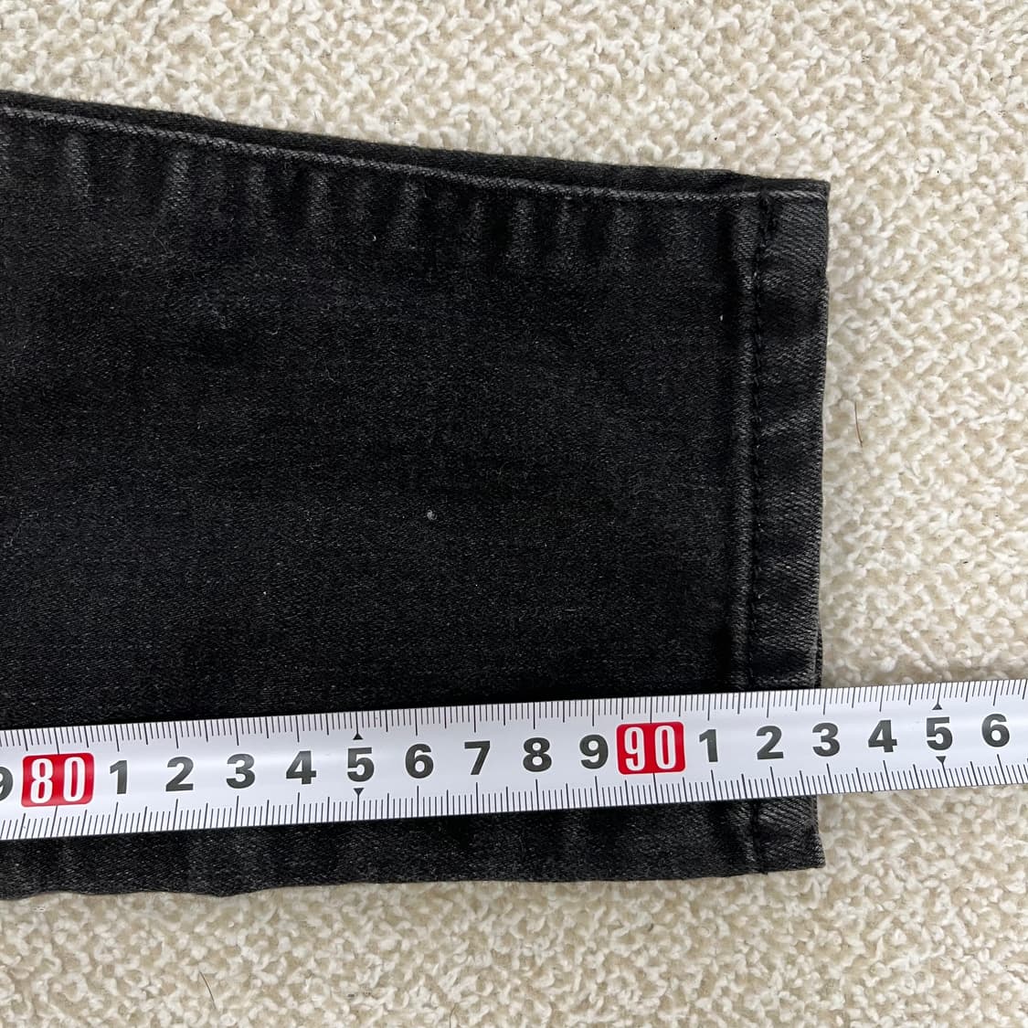 [27] 게스 여성 흑청 블랙진 데님 청바지 0114M1 상품이미지8