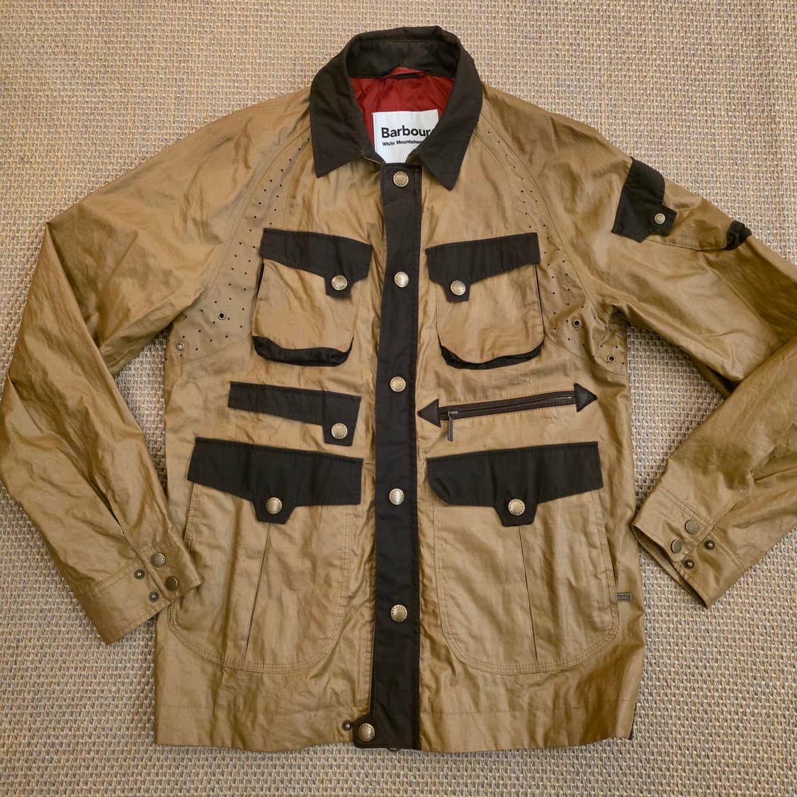 White Mountaineering x Barbour 바버 린넨 사파리 상품이미지4