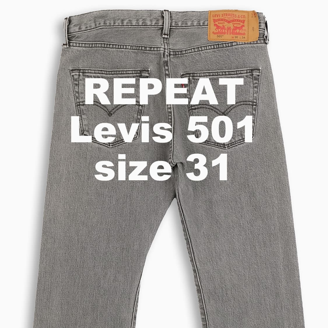 빈티지 리바이스 501 흑청 31 인치 LV50130227 상품이미지1