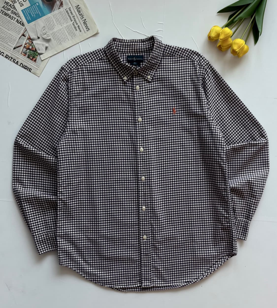 Polo 폴로랄프로렌 깅엄 체크 셔츠 상품이미지2