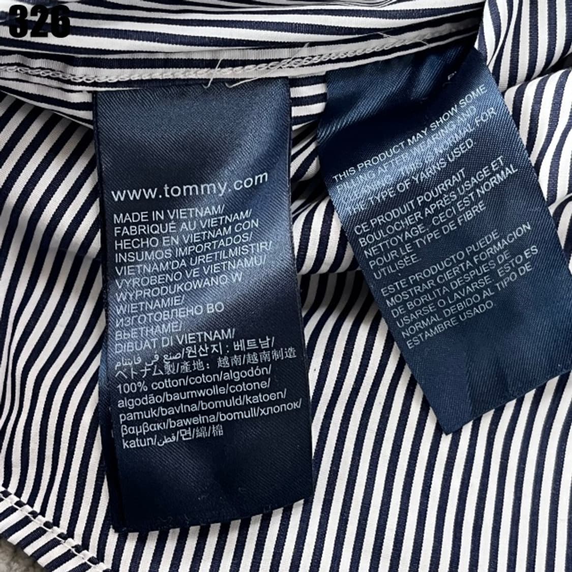 타미힐피거 스트라이프 긴팔 셔츠  상품이미지3