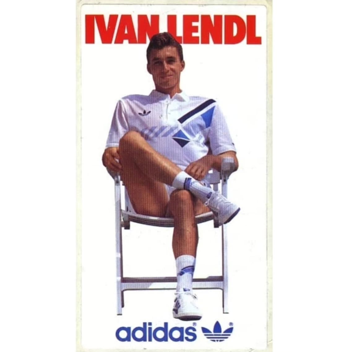 (희귀)80's 아디다스 X 이반 렌들 도미넌트 빈티지 PK 셔츠 m 상품이미지7