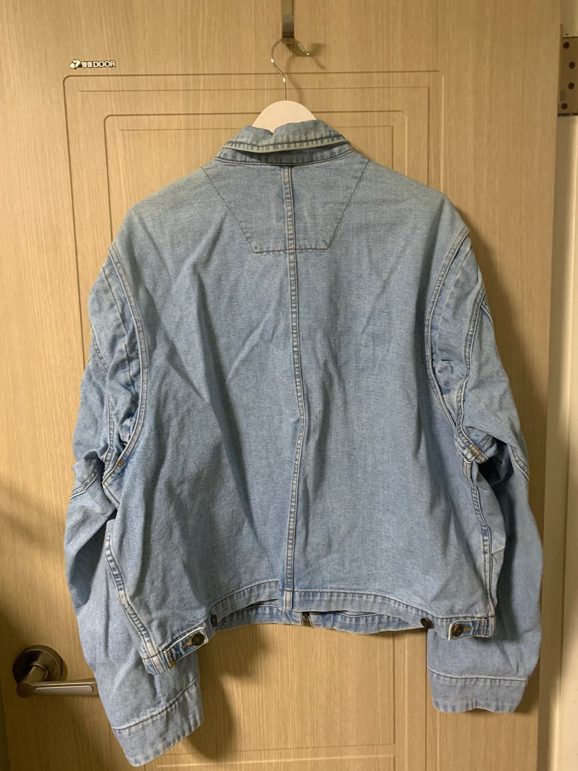 90s 올드 갭 데님 덩가리 워크 포켓 자켓 XL 상품이미지5