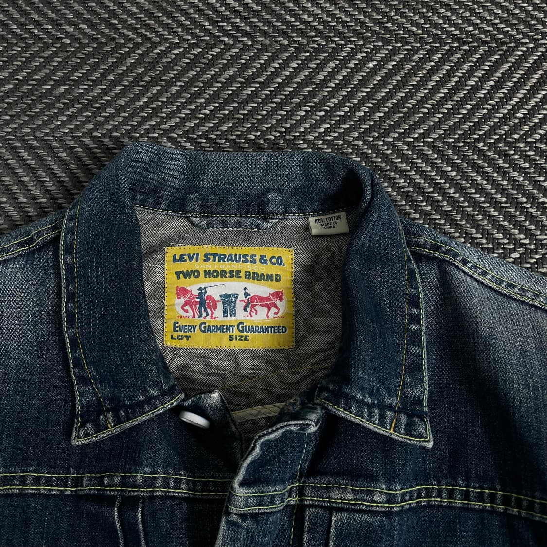 리바이스 USA 오리지날 웨스턴 데님 트러커 자켓y 3443 상품이미지7