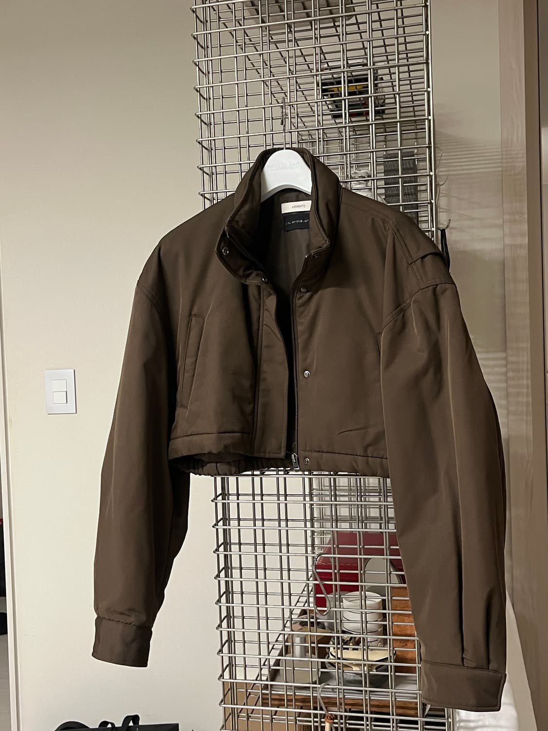 AMOMENTO 아모멘토 숏패딩 자켓 0사이즈 상품이미지1