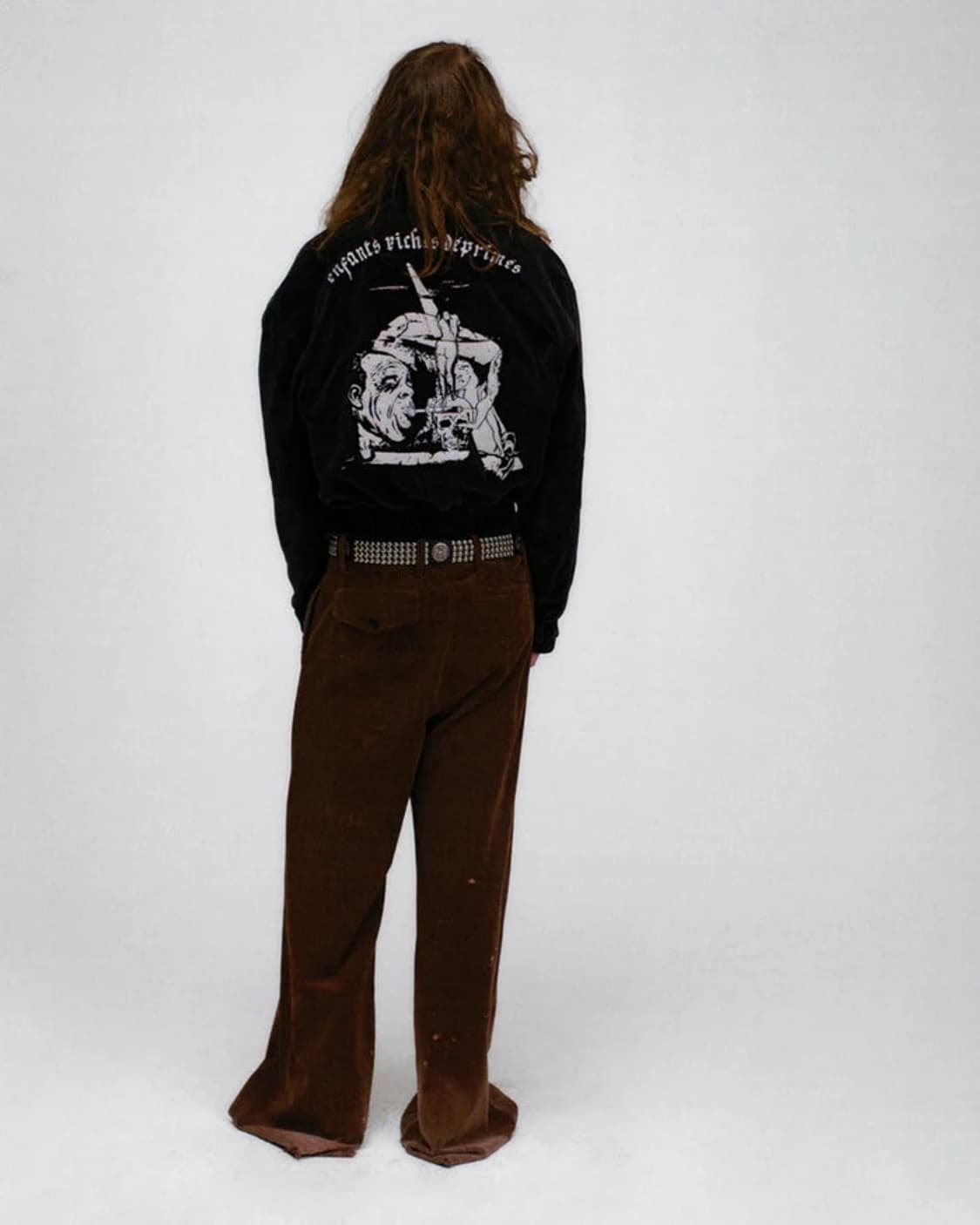 ERD 코듀로이 바바라 자켓 블랙 상품이미지1