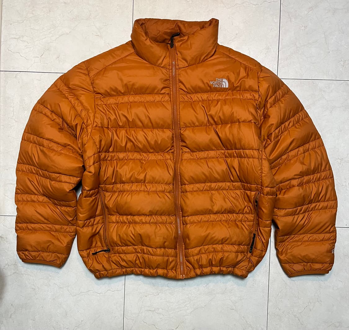 노스페이스 550 리버시블 패딩 딥 오렌지 xl 상품이미지1