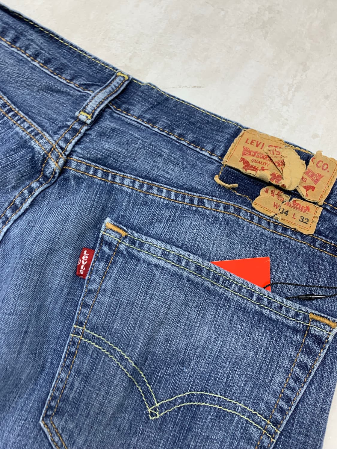 리바이스 505 데님 팬츠 #499 상품이미지8