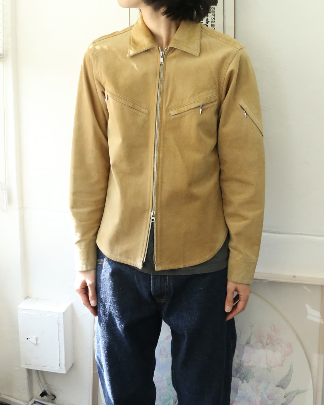 캐서린 햄넷 런던 스웨이드 웨스턴 자켓  상품이미지2