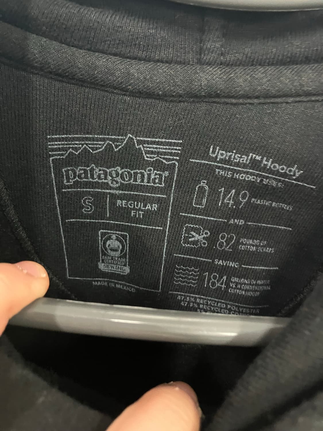 파타고니아 P-6 로고 후드티 상품이미지2