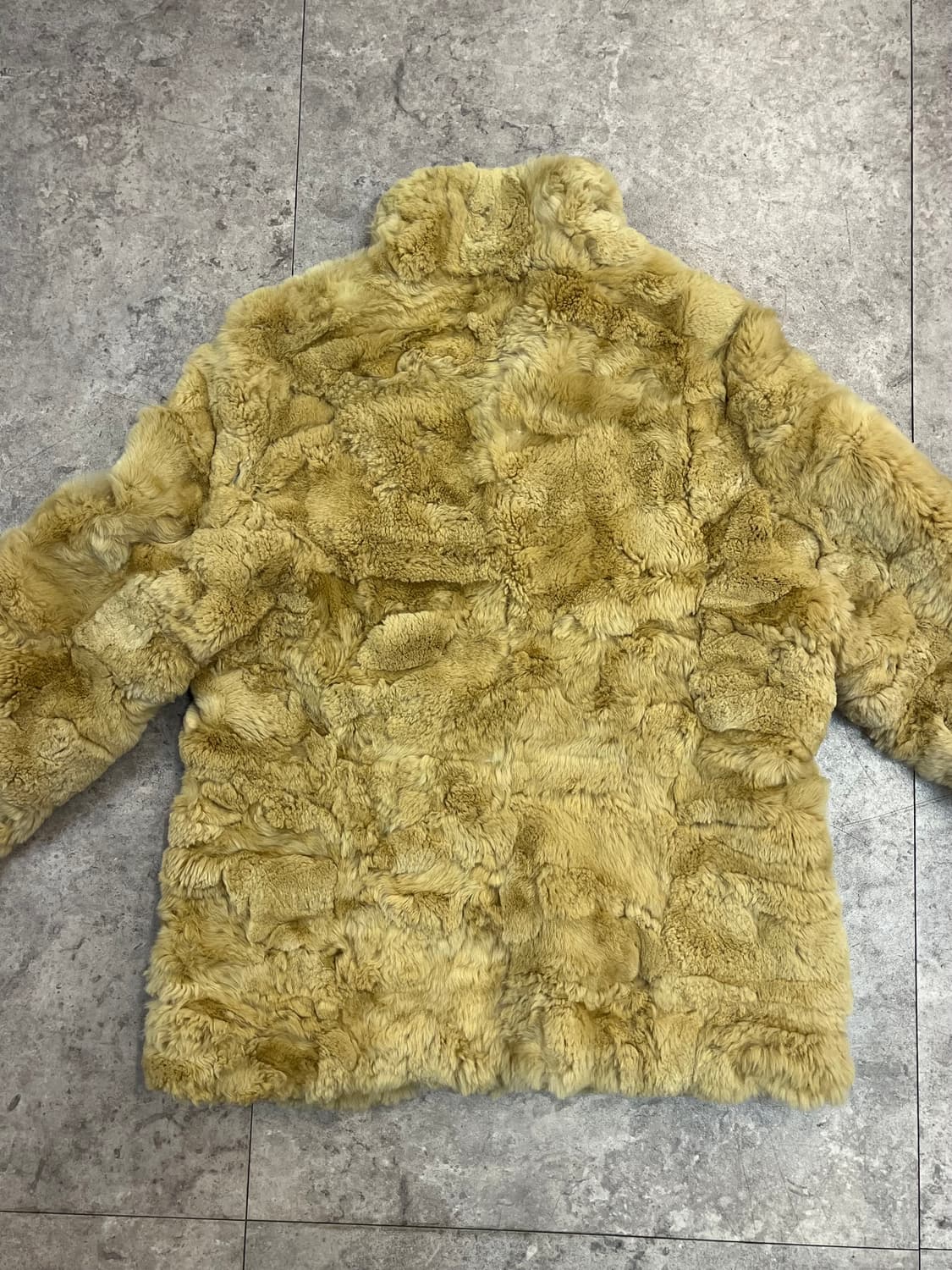 모피 렉스레빗 퍼자켓 M #csz2308 상품이미지7