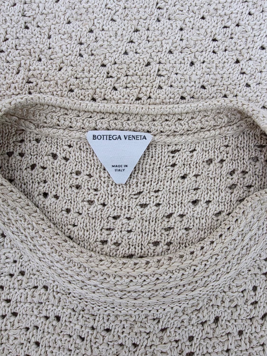 보테가베네타 니트 반팔 티셔츠 국내매장판 상품이미지3