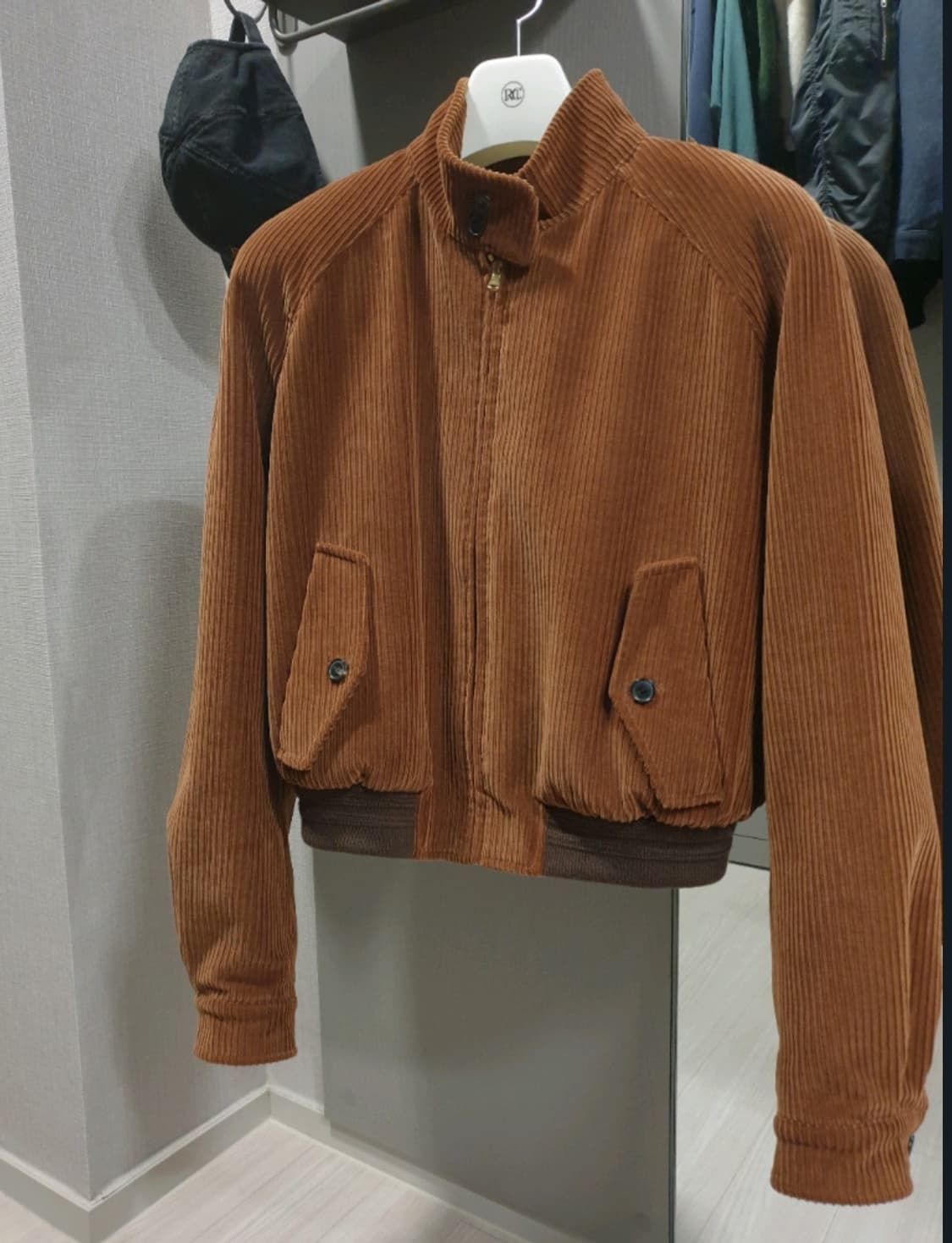 렉토 코듀로이 해링턴 자켓 S 상품이미지2