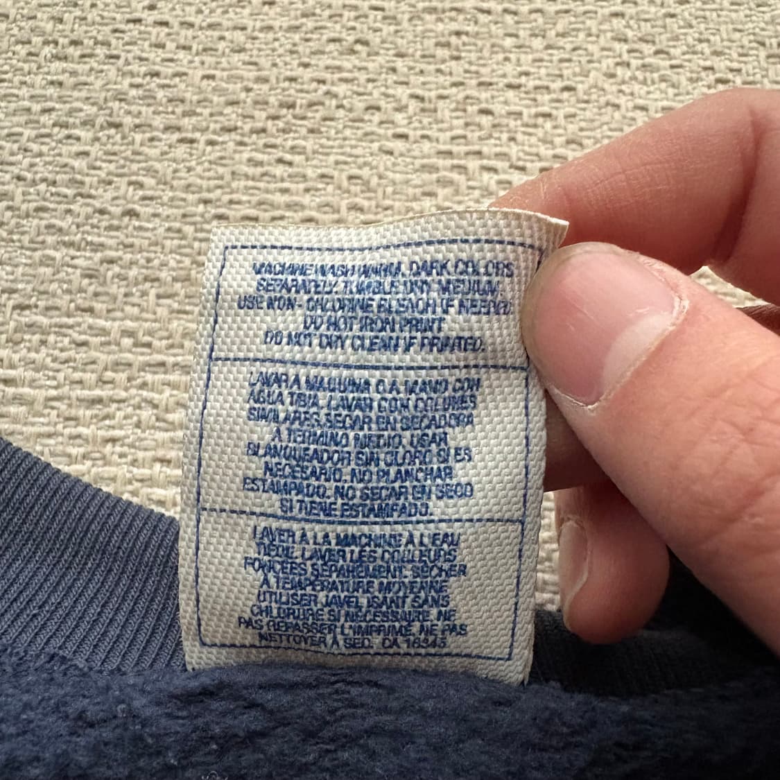 96년도 프로플레이어 달라스 카우보이즈 스웻셔츠 (미국 생산) 상품이미지9