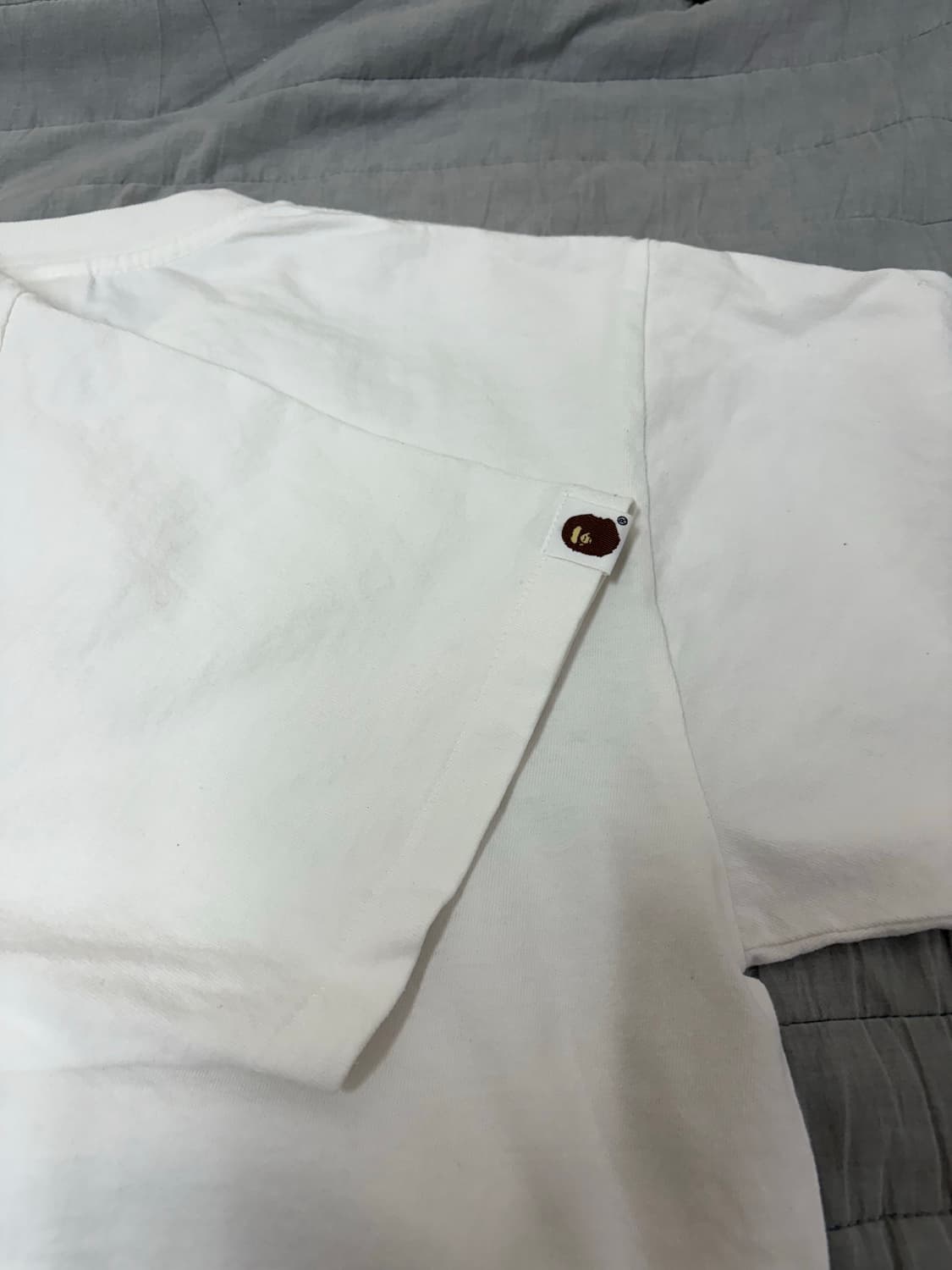 베이프 재팬 빅 에이프 헤드 시티 티셔츠 화이트 M 상품이미지4